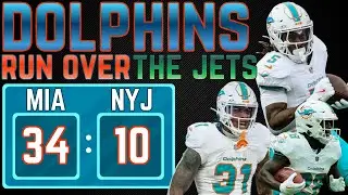 Dolphins Run Over the Jets! Improve to 6-7! | Fins Talk Post Game Show