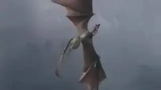 Game of Thrones GOT 08X04 Dragon attacking Kings landing