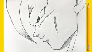Dibujos f&aacute;ciles &ndash; C&oacute;mo dibujar a Goku SSJ3 paso a paso a l&aacute;piz ✏️⚡ | Tutorial 2025