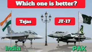Tejas 🇮🇳 vs JF-17 🇵🇰 | Full Fighter Jet Comparison | Flanker Edition | #tejas #jf17