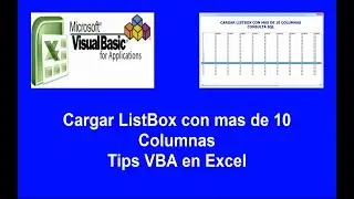 ListBox con mas de 10 Columnas - Tips VBA en Excel
