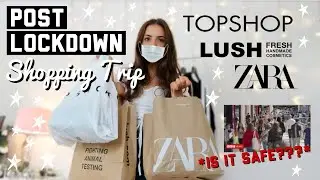 WHAT ARE THE SHOPS LIKE POST LOCKDOWN??? Summer/June 2020 Shopping Haul Topshop, Lush, Zara REOPEN!
