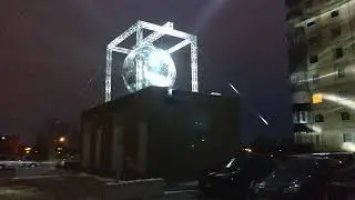 Light show in KLAIPEDA