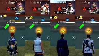 XAYNE VS LEON VS FORD VS ANTONIO IN FREE FIRE 🥵#shortsfeed #freefire #foryou #viralvideo