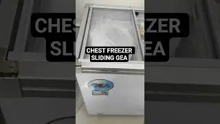 CHEST FREEZER SLIDING GLASS GEA #shorts #freezer #chestfreezer #gea #pendingin