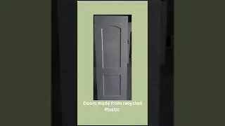 Waterproof doors from Recycled plastic