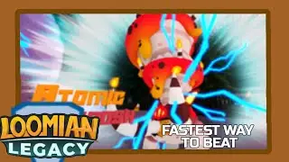 The *FASTEST* way to beat Hoganosh Nightmare mode in Loomian Legacy Halloween Event!