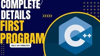 our first c++ program