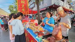 Тур по лучшим утренним рынкам Китая | Сытный завтрак в Сиане