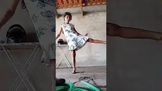 fiquei meia hora tentando fazer isso 😑 #shorts #bailarina #ballet