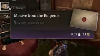 Letters you can get from the Emperor - Baldur's Gate 3 Ending Spoilers!!!