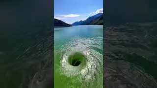 Tornado in Water lakas ng ikot #shortvideo