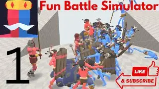 Playing Fun Battle Simulator Gameplay #1