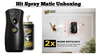 Unboxing HIT Spray Matic Mosquito Repellent Dispenser | Automatic Protection for 12 Hours!