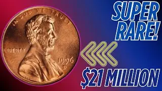 1996-D One Cent: The Luckiest Penny in U.S. History? 🇺🇸 Rare Coin Worth BIG Money!