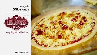 Semgeeks Receives Office Lunch from Doughboys in Belmar, NJ!