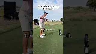 Back Off Challenge - Bryson DeChambeau