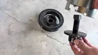 Crankshaft pulley removal 2016-2019 chevy cruze 1.4 turbo