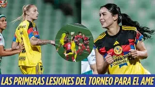 🚨ISA HAAS SUFRE UNA FRACTURA NASAL Y ES BAJA EN EL AME