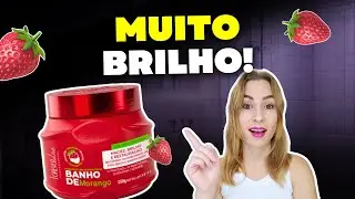 Resenha da m&aacute;scara BANHO DE MORANGO Forever Liss Professional 🍓
