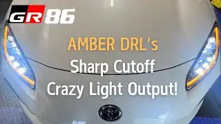 22+ GR86 AlphaRex Headlamps finally installed