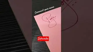 Pooja Signature letter P | P letter sign style #personalstyle #calligraphy #signaturestyle #easy