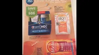 12/26/15-Sunday Coupon Insert Preview Video.....Just the P&g Insert this Week!