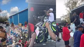 J Prince Jr & Family Does A Massive Christmas Giveaway In Houston💪🏾