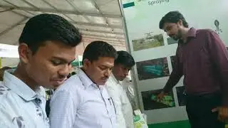 Agricultural Camp in Acharya N.G Ranga Agricultural University. Lam . Guntur.