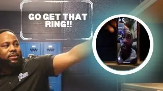 Coach Holmes FaceTime Basketball Pro Will Barton Before Elmore Park Championship Game.