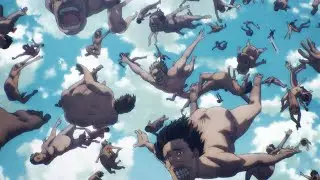 Raining Titans! Titans Falling From The Sky! | Attack On Titan English Subtitle