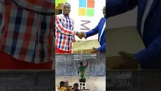 Appiah Akoto - Teacher who turned a chalkboard into a computer screen to teach Microsoft Word