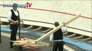 Sechstagerennen-Aufbau in Bremen