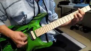 Jackson Pro Dinky Dk2M Limited Run Slime Green Swirl