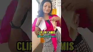 Fashion Hack You Must Know | Clip in Camisole | Khushi NotOnlyMakeup #shorts #fashionhack