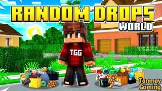 Random drops challenge 😍😍 | Minecraft 1.21.1 live | Tanmay Gawade Gaming