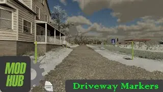 Preview | FS22 Driveway Markers | Stoneway Design