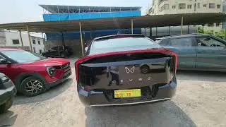 Mahindra Xev 9E Ruby Velvet Real Life