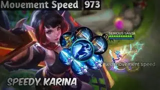 973 KARINA'S MAX MOVEMENT SPEED EXPERIMENT IN SPRING HOLIDAY MODE