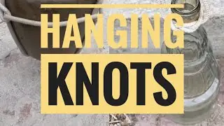 Types of Hanging Knots | How to tie Knot #knot #diy #camping  @Knothacks