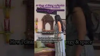 How I Cleanse My Energy & Aura Daily #auraprotection #auracleanse #cleansing #cleansingritual