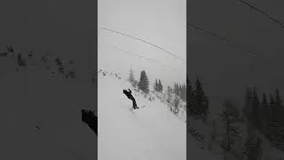 Weird flip in Absolut Park #freeskiing #freestyleskiing #skiing #snow #fun #backflip #powderday