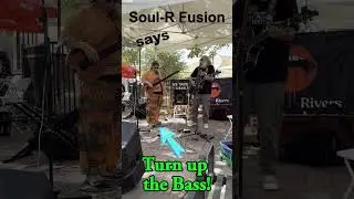 All about that bass!! #alexgoodell #soulrfusion1 #badassbass #peace #basslove