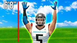 I put a 6'8