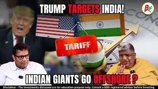 Trump's 250% Tariff Threat on India? Tata Group, Titan & Bajaj's Smart Moves |India vs Trump Tariffs