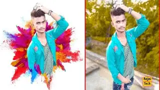 Dropping Effect | Photo Editing | Tutorial Paint Drop Photo Editing | IntaSquar