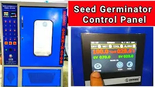 Seed Germinator Basic Panel Wiring | Controller Programing | Heating, Cooling, Humidity Programing