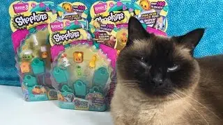 Shopkins Season 3 12 & 5 Pack Opening Unboxing Moose Toy Review