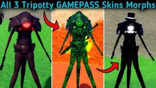 Tiny Universe Roleplay New Tripotty Tripods All 3 Limited Gamepass Badge Morphs Skins Showcase 
