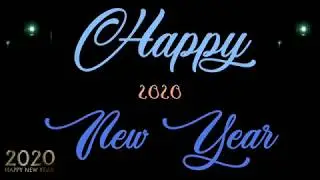 2D Happy New year 2020 | render editz